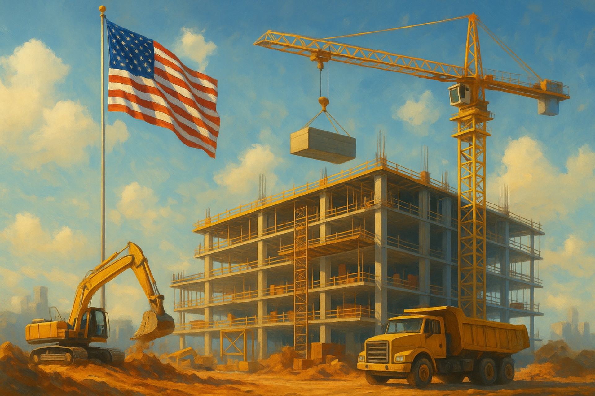 building a better america painting
